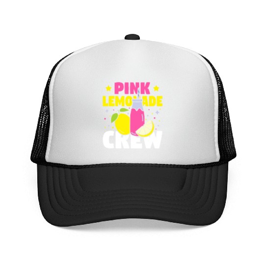 Funny Pink Lemonade Crew Lemon Juice Bossfruit lov Trucker Caps