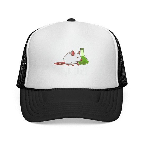 Lab Rat Science Chemistry Professor Laboratory Trucker Caps