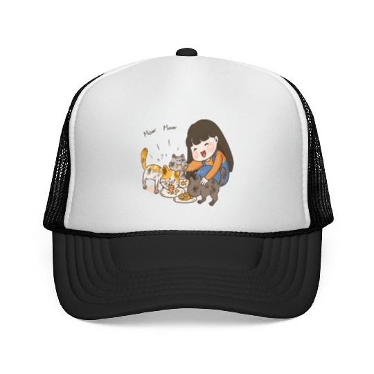Crazy Cat Lady is My Destiny Trucker Caps