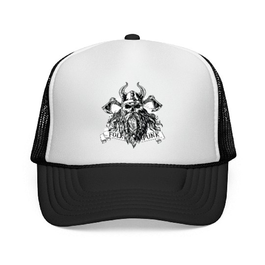 Viking Folk Punk Trucker Caps