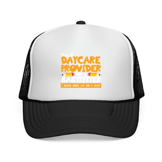 Daycare Teacher Child Care Daycare Provider Trucker Caps