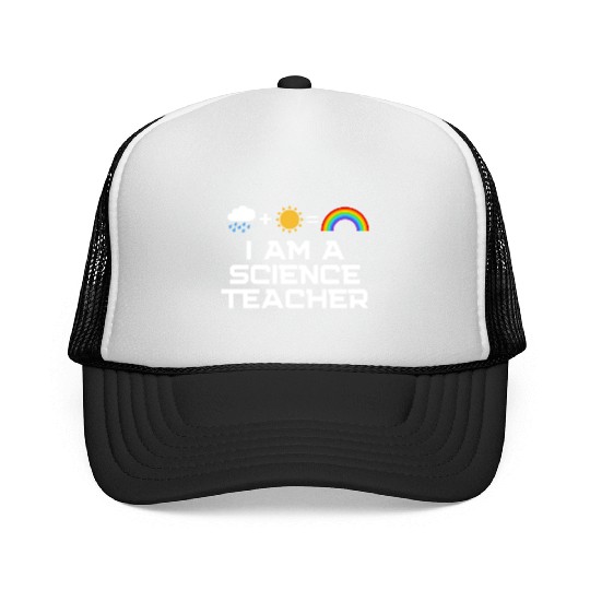 I Am A Science Teacher Trucker Caps