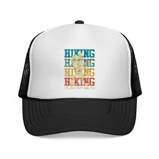 Wanderlust Ultimate Leg Day Mountain Fan Hiking Trucker Caps