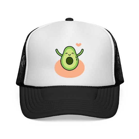 The Joyful Avocado Trucker Caps