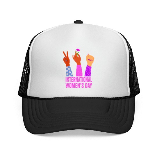International Women's Day 2023 - Womens Embrace Eq Trucker Caps