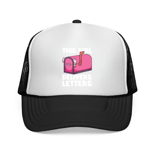 Postal Worker Mail Lady Mail Carrier Postal Trucker Caps