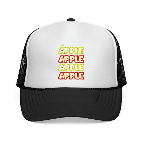 Apple Repeat Apple Picking Farmer Trucker Caps