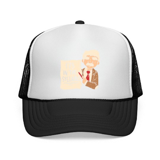 English Teacher Trucker Caps