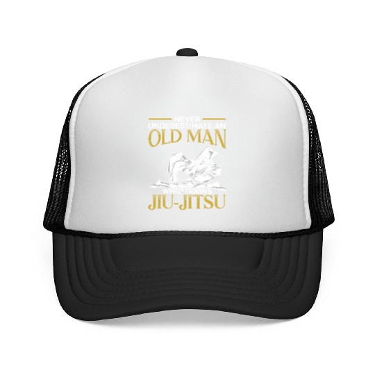 Jiu Jitsu BJJ Martial Arts MMA Combat Fighting Trucker Caps