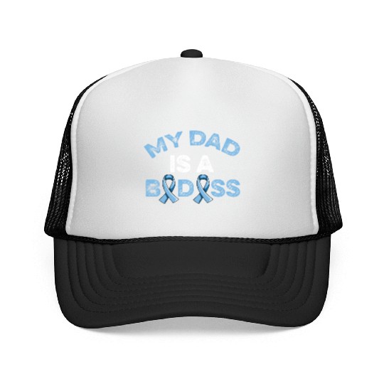 Fight Prostate Cancer Design For A Son Of A Trucker Caps