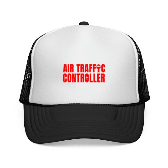 Great Air Traffic Controller Aviation Flight Trucker Caps