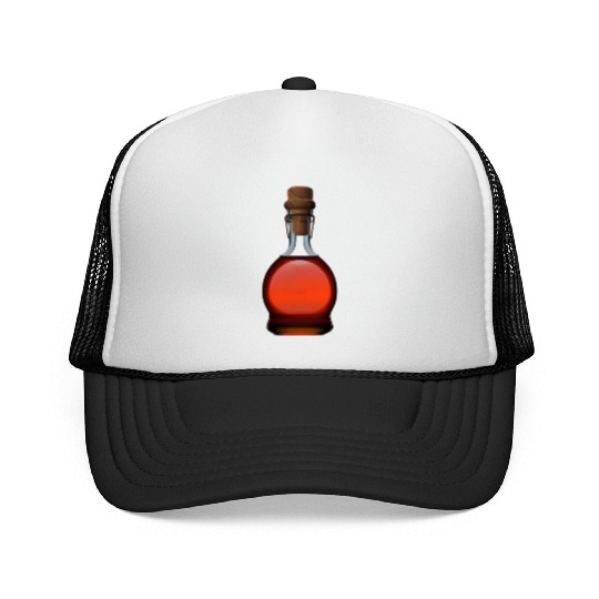 Bourbon Bottle Trucker Caps