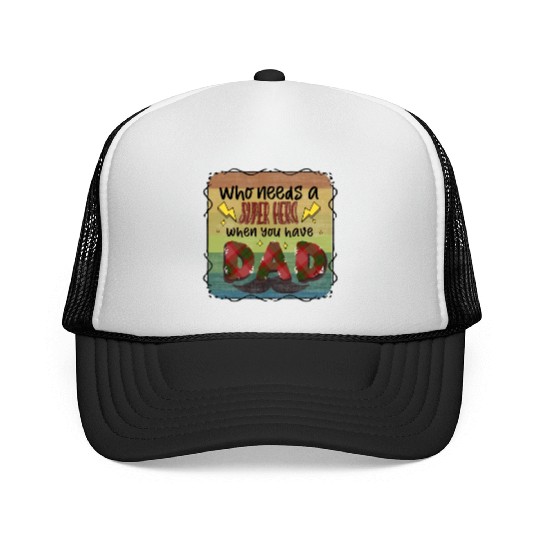 Super Hero Trucker Caps