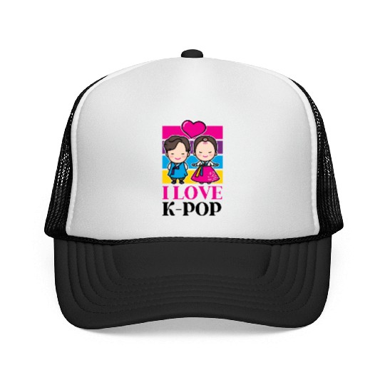 K-Pop K-drama Korean Music KPop Kdrama Gift Trucker Caps