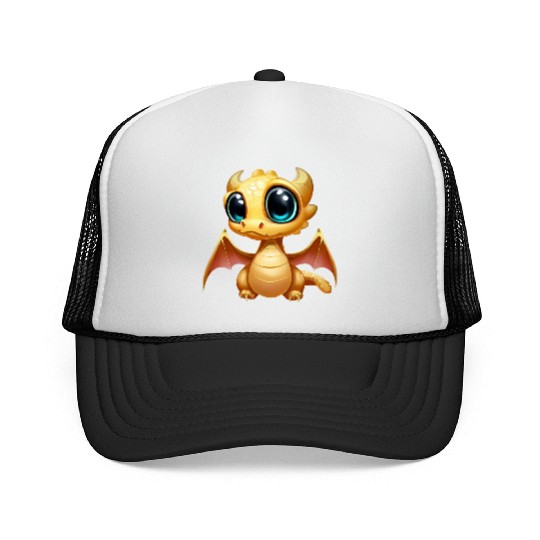 CUTE DRAGON MEDIEVAL PETS LIZARD GECKO ANIMALS Trucker Caps