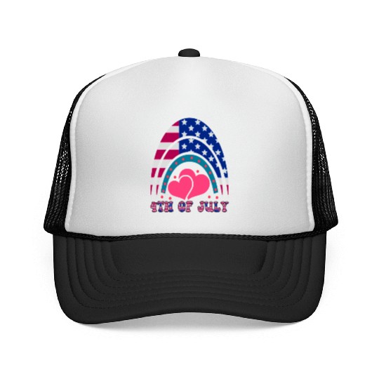 4th of July, Love America Trucker Caps