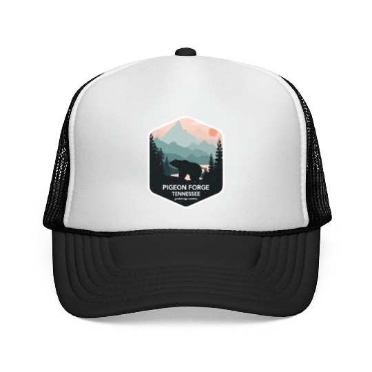 Pigeon Forge Great Smoky Mountains Trucker Caps