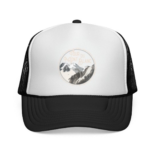 Tour Du Mont Blanc Gear European Hiking Trail Hike Trucker Caps