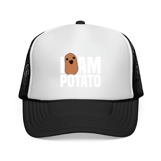 I Am Potato - Funny Potato, Food Trucker Caps