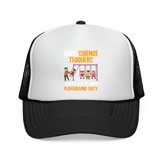 Funny Science Teacher Cool Physics Chemistry Trucker Caps