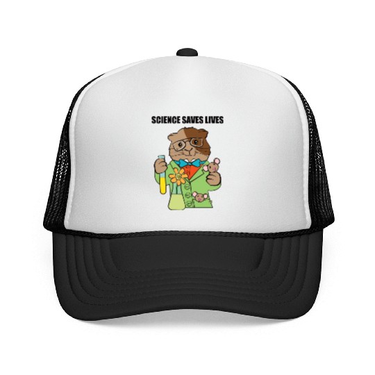 Science Guinea Pig And Mice Trucker Caps
