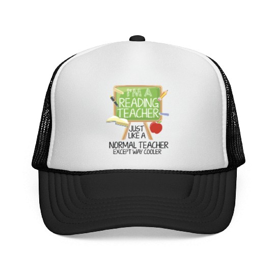 Reading Teacher Trucker Caps