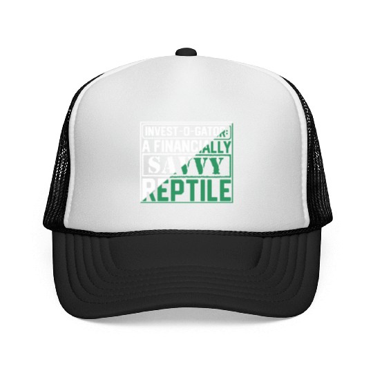 Aligator Gifts Reptile Lover Keeper Trucker Caps