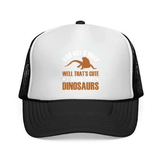 Bearded Dragon Zoologist Reptile Amphibian lover Trucker Caps