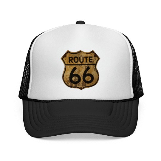 Route 66 USA Trucker Caps