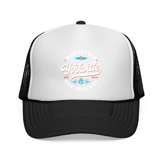 New York Manhattan Yorkville Trucker Caps