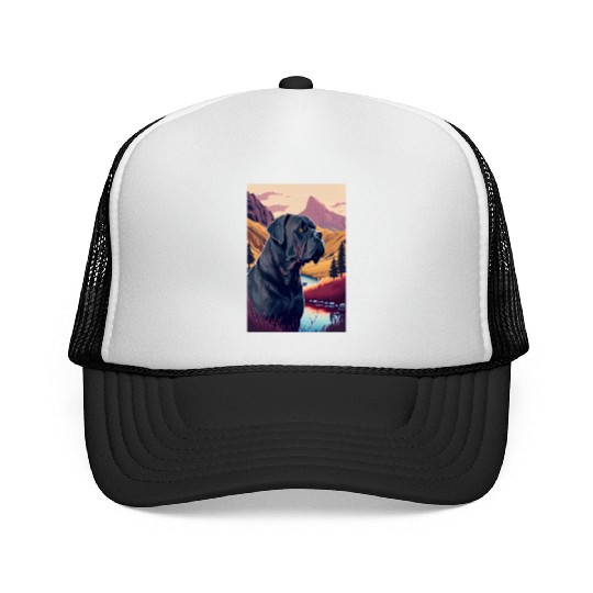 Cane Corso Nature Trucker Caps