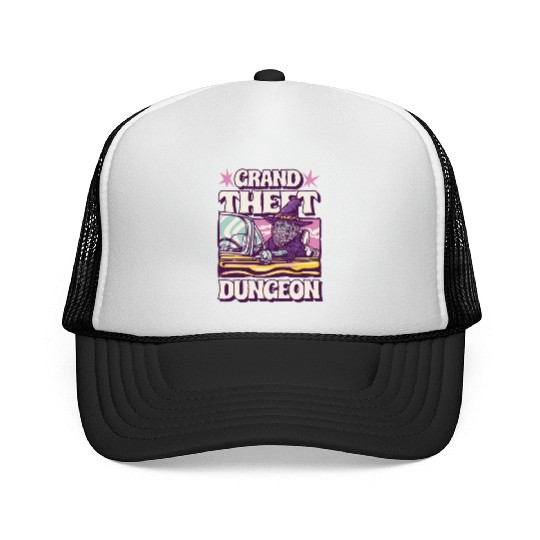 Grand Theft Dungeon Trucker Caps