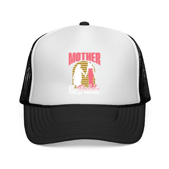 Mother Of The Bride Bachelorette Party Wedding Trucker Caps