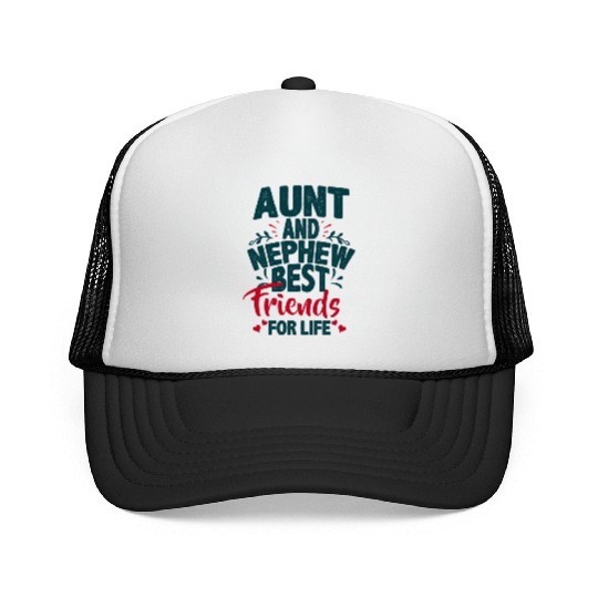 Aunt And Nephew Best Friends Trucker Caps
