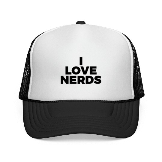 I Love Nerds Trucker Caps