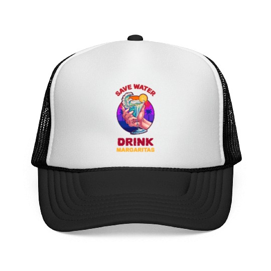 Margarita Save The Environment Trucker Caps
