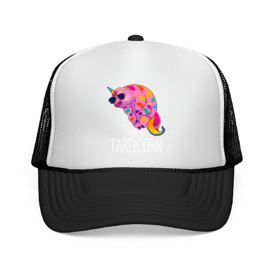 Water Bear Unicorn Tardigrade Science Microbiology Trucker Caps