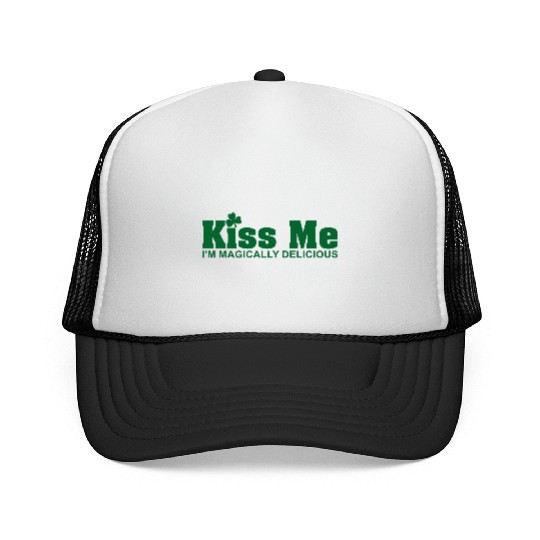 Kiss Me I'm Magically Delicious Trucker Caps