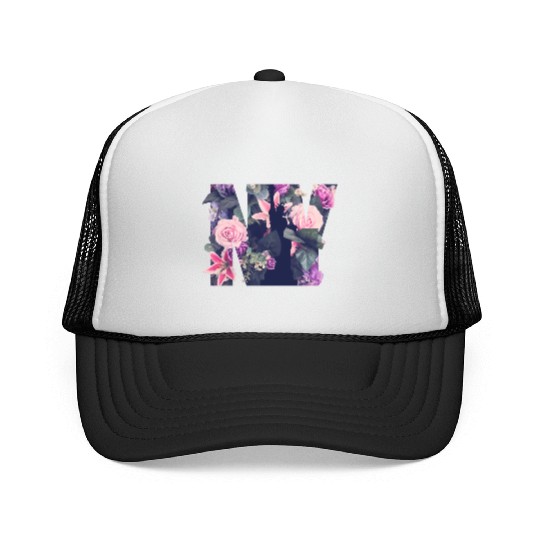 Enjoy New York City Floral New York City Trucker Caps