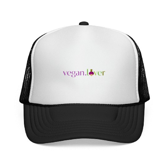 Vegan lover turnip Trucker Caps