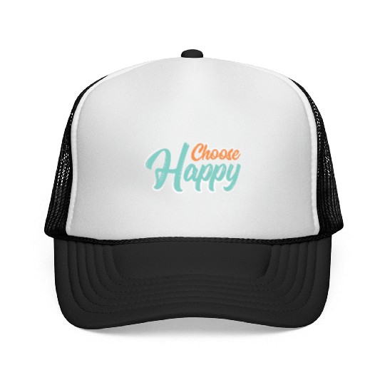 Choose happy Trucker Caps
