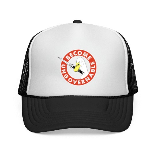 Become Ungovernable Goose Knife Trucker Caps