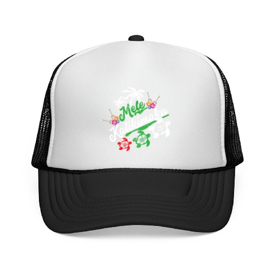 Mele Kalikimaka - Fun Merry Trucker Caps