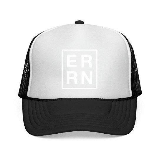 Er Rn Emergency Room Registered Nurse Trucker Caps