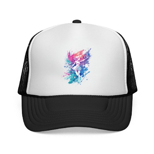 Watercolor Fantasy Fairy Grunge Pastel Goth Butter Trucker Caps
