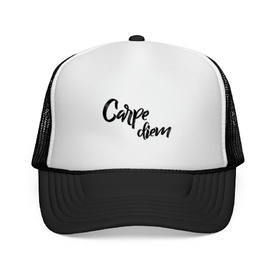 Carpe Diem Seize The Day Yoga Trucker Caps
