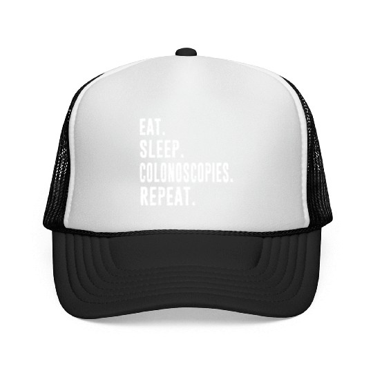 Gastroenterologist Colonoscopy Doctor Nurse Funny Trucker Caps