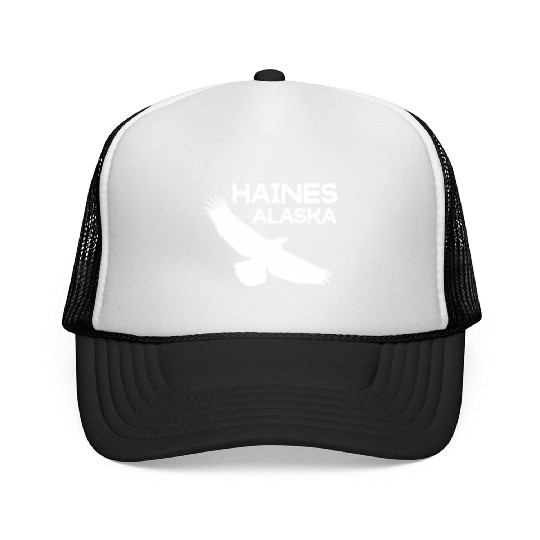 Haines Alaa Eagle Trucker Caps