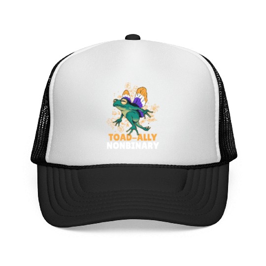 Toad-Ally Nonbinary Trucker Caps