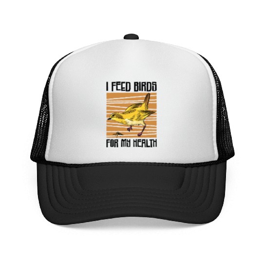 Bird Feeding Health Bird Fan Birdwatching Trucker Caps
